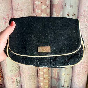 vintage christian dior perfume makeup bag clutch